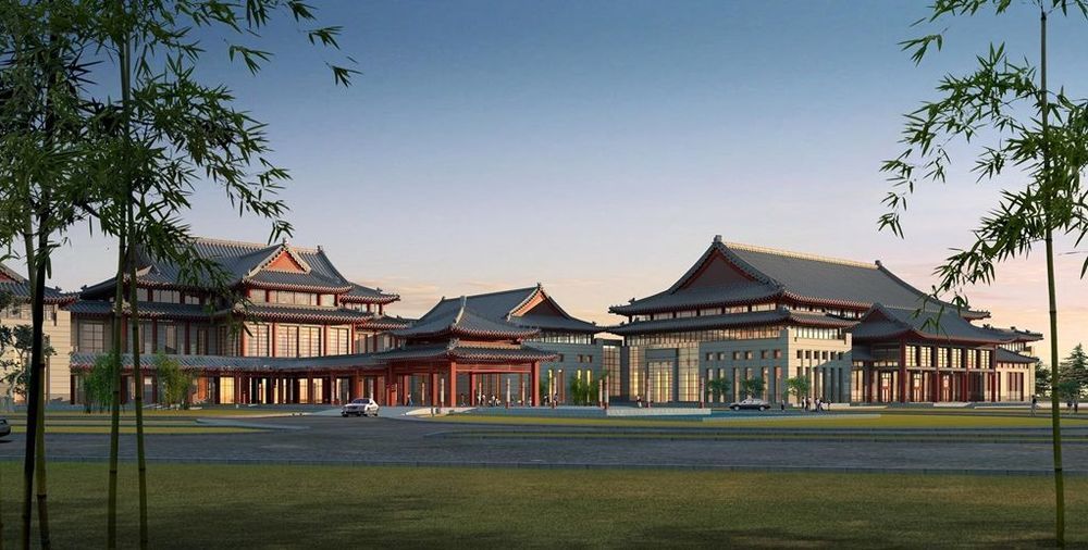 Hilton Tianjin Eco-City Pinhaj Kültér fotó