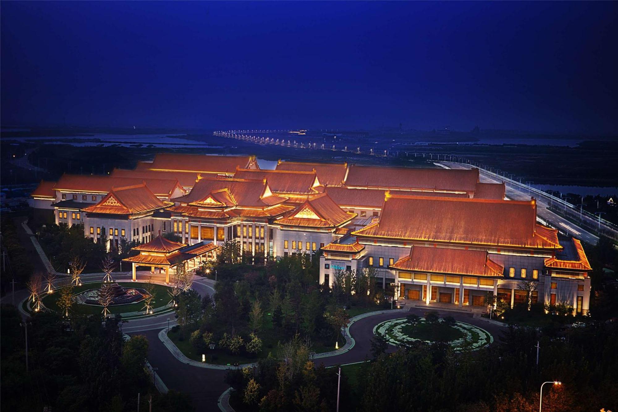 Hilton Tianjin Eco-City Pinhaj Kültér fotó